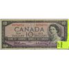Image 1 : 1954 CANADIAN 10 DOLLAR BILL