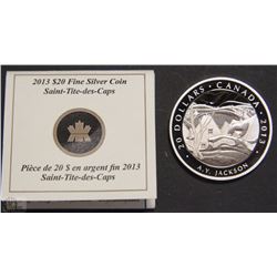 M)2012 FINE SILVER A.Y. JACKSON  ART CANADA $20