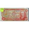 Image 1 : 1975 CANADIAN RCMP MUSICAL RIDE $50 BANKNOTE