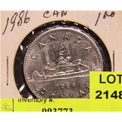 1986 CANADIAN DOLLAR