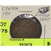 Image 1 : 1911 CANADIAN LARGE PENNY
