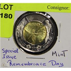 SCARCE 2014 SPECIAL REMEMBRANCE DAY ISSUE MINT