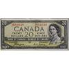 Image 1 : 1954 CANADIAN $20 "DEVIL'S FACE" BANKNOTE