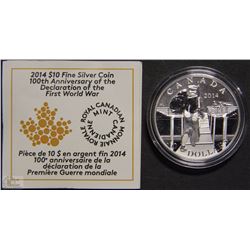 K)2014 FINE SILVER 100TH ANNIVERSARY OF