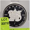 Image 1 : CANADA 25TH ANNIVERSARY 1-OZ SILVER COIN