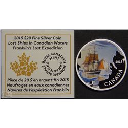 R)2015 FINE SILVER COLOURED FRANKLIN'S LOST