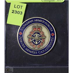 B)CANADA  ARMED FORCES  CHALLENGE COIN