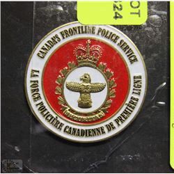 E)CANADIAN FRONTLINE POLICE SERVICE "MP" CHALLENGE