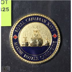 F)ROYAL CANADIAN NAVY CHALLENGE COIN