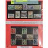 Image 1 : A)TEN MINT CONDITION HISTORIC CANADIAN STAMPS & 8