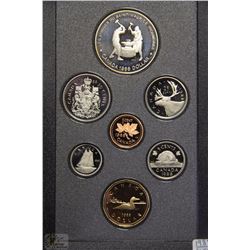 S)1988 SILVER DOUBLE DOLLAR 7 COIN PROOF MINT