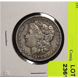 X)  MORGAN SILVER DOLLAR 1879 (S)