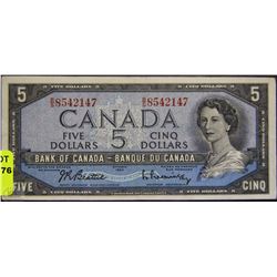 A) 1954 FIVE DOLLAR BILL