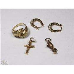 TRP103 10K GOLD PIECES WITH APPRAISAL $858CAD