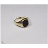 Image 1 : TRP104 10K GOLD GENTS RING WITH APPRAISAL $420CAD