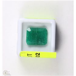 TRP96 EMERALD 12.65CT WITH APPRAISAL $884CAD