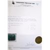Image 2 : TRP96 EMERALD 12.65CT WITH APPRAISAL $884CAD