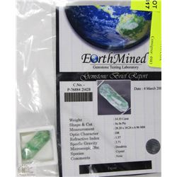 TRP92 CRYSTAL 14.35CT WITH COA