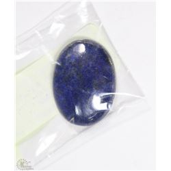 TRP116 NATURAL OVAL GOLD FLAKES LAPIS LAZULI 92