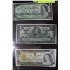 Image 1 : K) CANADIAN ONE DOLLAR BANK NOTES INCLUDING 1967,