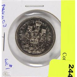 H)1984 CANADIAN 50 CENT PIECE