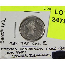 A)ANTONINUS PIUS DBV PIVS AVG PP DATED AD.139 ROME