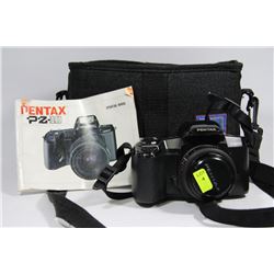 PENTAX PZ10 FILM CAMERA WITH LENSE AND BAG
