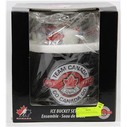 NEW TEAM CANADA ICE BUCKET SET