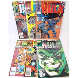 LOT OF 6 HULK COLLECTOR COMICS