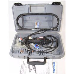DREMEL MULTIPRO ROTARY TOOL WITH CASE NOT COMPLETE