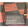 Image 1 : MEDIUM SIZED DOG CRATE 24"X17"19"