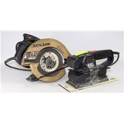 CLASSIC 7 1/4" SKILLSAW WITH BLACK AND DECKER