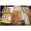 Image 1 : LOT OF 6 BOXES OF ASSORTED RECORDS