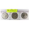 Image 1 : A)THREE PEACE SILVER DOLLARS INCLUDING 1925,1926"D