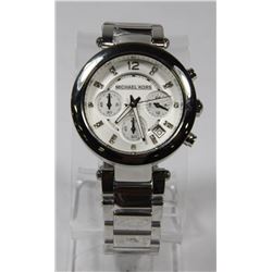 NEW AUTHENTIC MICHAEL KORS WOMEN'S GLITZ SILVER