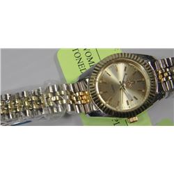 WOMENS ROLEX REPLICA  TWO TONED GOLD