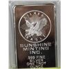Image 1 : SUNSHINE MINTING 1-OZ SILVER BAR