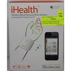 iHEALTH WIRELESS BLOOD PRESSURE WRIST MONITOR