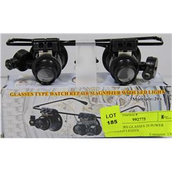 JEWELLERS GLASSES 20 POWER WITH LED LIGHTS