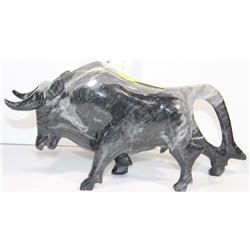 MARBLE BULL 6"HIGH