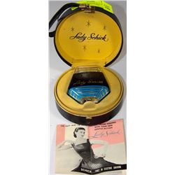 VINTAGE LADY SCHICK ELECTRIC SHAVER 1956 WITH CORD