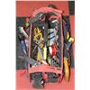 Image 1 : HUSKY TOOL BAG W/TOOLS INCL: BOSTITCH