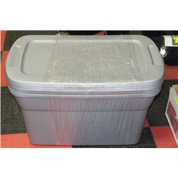 SET OF 3 (30 GAL/114 L) XLARGE STERILITE