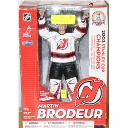 NEW  MARTIN BRODEUR 2003 12" STANLEY CUP FIGURE