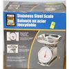 Image 1 : STAINLESS STEEL SCALE WEIGHS TO 22 LBS