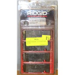 RIDGID CHASERS - 1/2-3/4 INCH NPT ALLOY