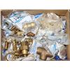 Image 1 : BOX OF NEW BRASS PLUMBING FITTINGS