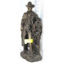 16" TALL COWBOY WESTERN FIGURE / STATUE