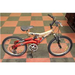 INFINITY 6 SPEED FULL SUSPENSION KIDS BIKE