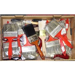 FLAT OF NEW PAINTBRUSHES